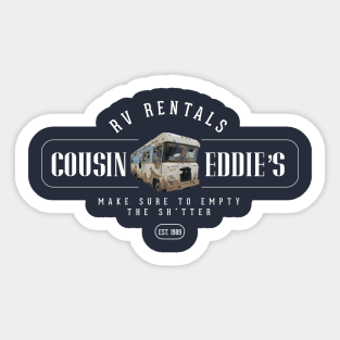 Cousin Eddie's RV Rentals Sticker